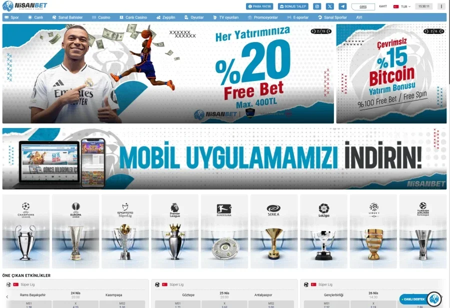 Nisanbet ekran görüntüsü